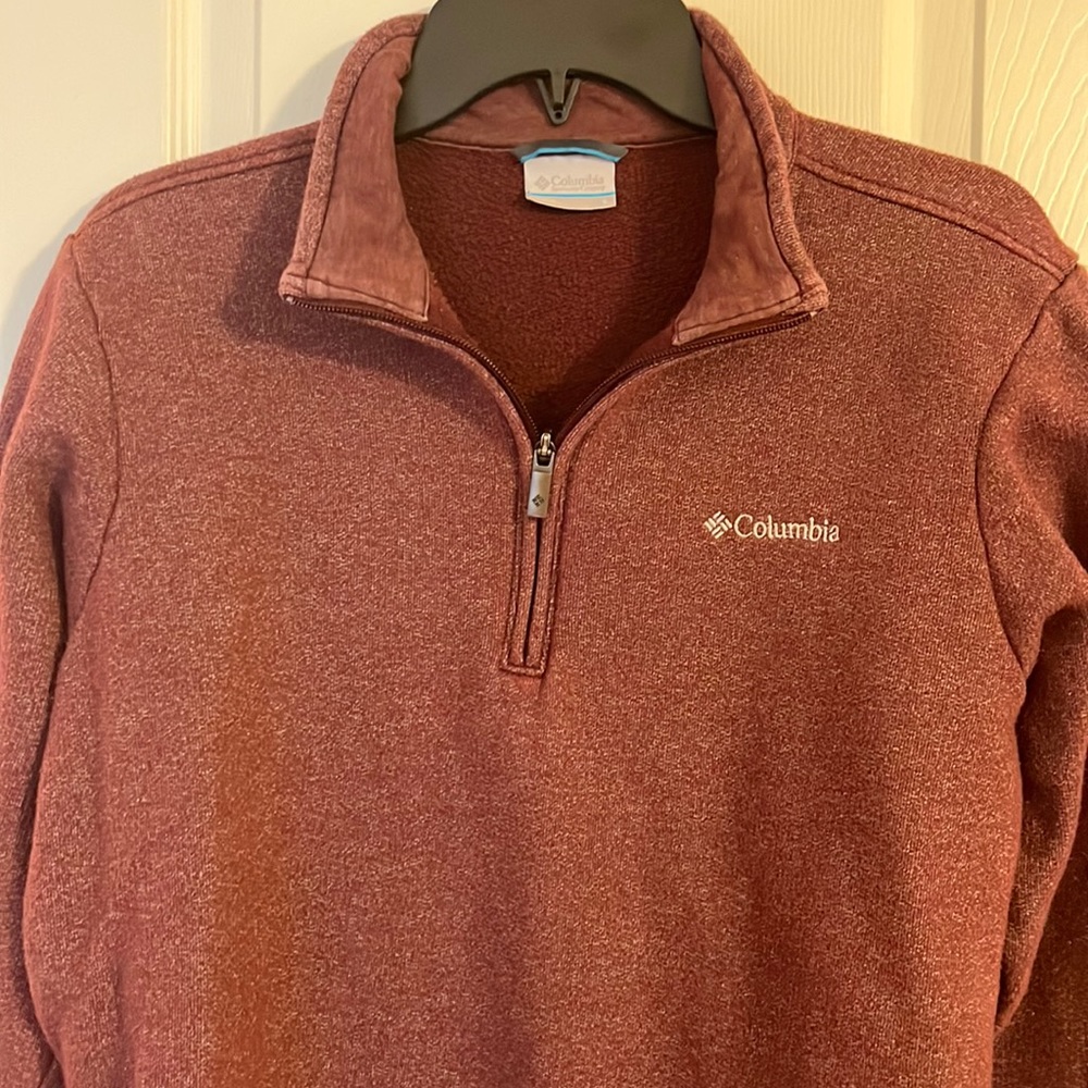Columbia men’s quarter zip sweatshirt